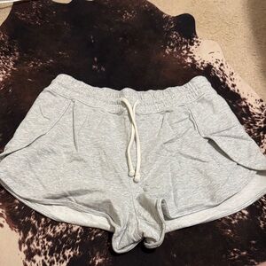 Aerie Light Gray Athletic Shorts